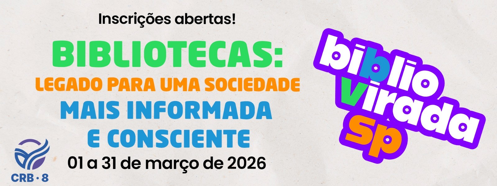 Banner Biblio Virada SP 2026
